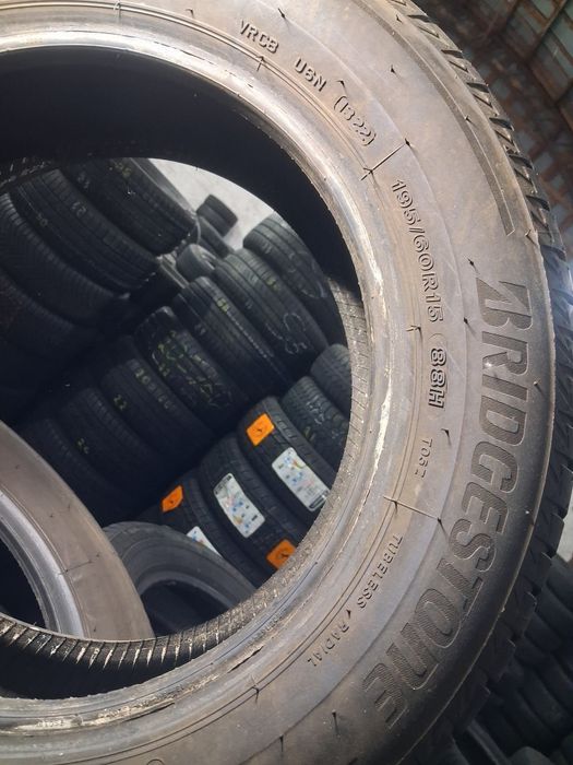 195/60 15 Bridgestone Turanza T 005 Шини б/у літо ПАРА