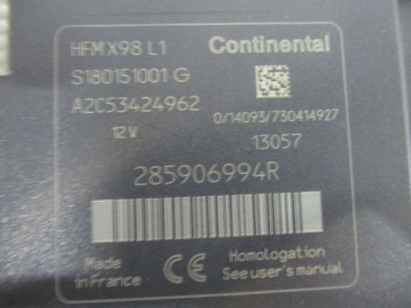 Leitor de chave de ignição RENAULT Clio IV (BH_)