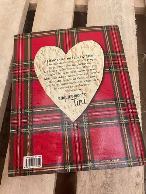 Livro Simplesmente Tini, Martina Stoessel (Violetta), o Meu Livro – Disney