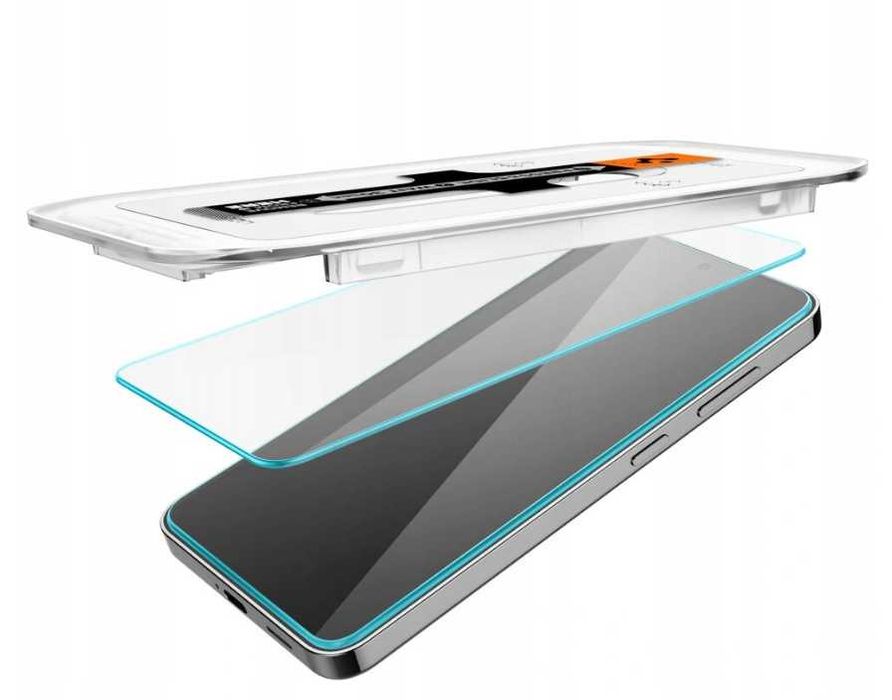 2-PAK Szkło Hartowane Spigen Do Samsung Galaxy S24  (EZ FIT, Glas.tR)