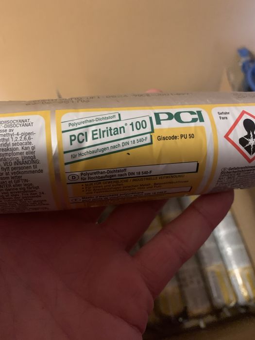 Sylikon PCI poliuretanowy 10 szt zestaw