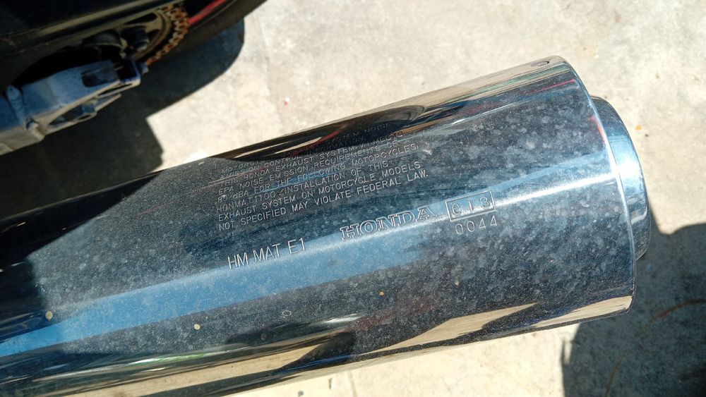 Panela de Escape HONDA CBR