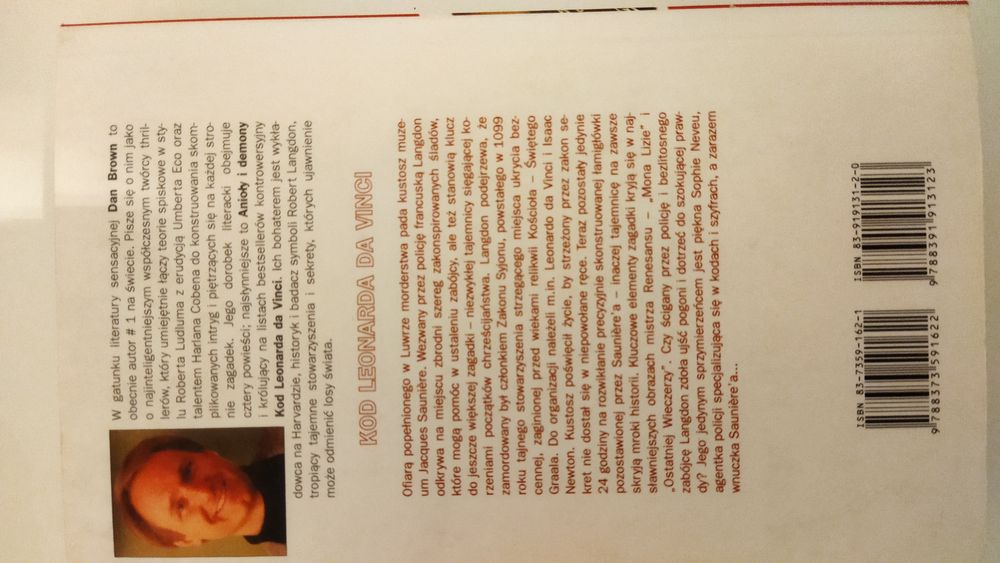 Kod Leonarda da Vinci Dan  Brown