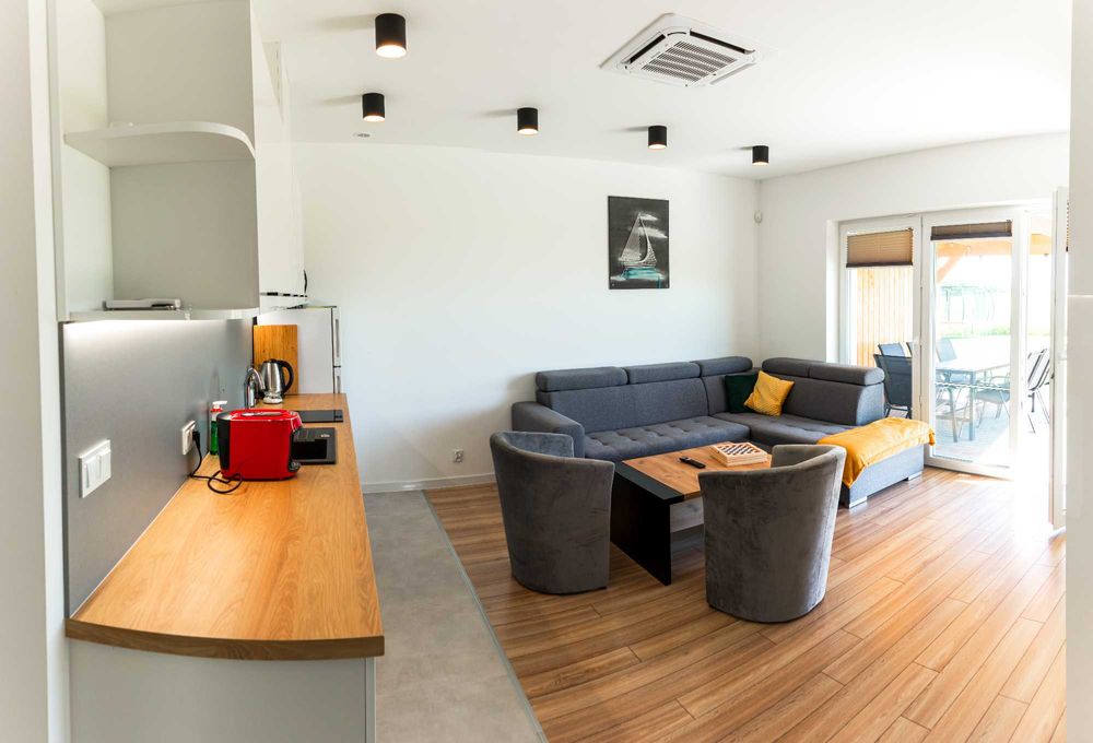 6-12 osoób Domki, Apartamenty na mazurach, caloroczny, balia