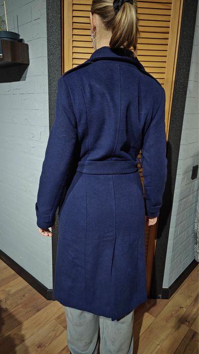 Пальто Reserved блакитне і синє