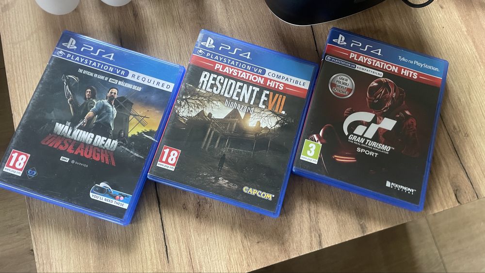 SUPER zestaw VR2 CUH-VR2 PS4 2xMove 3xGry