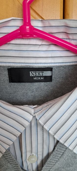 Nowy bawełniany sweter Next r.M