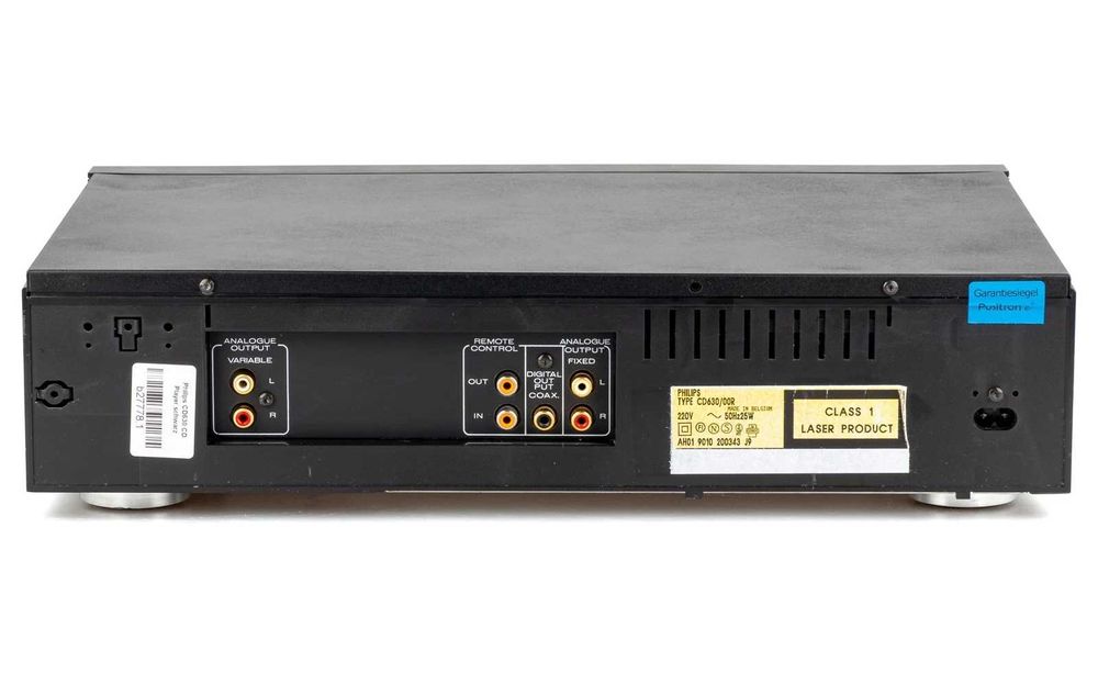 Leitor de cd Philips CD630 - TDA1541A