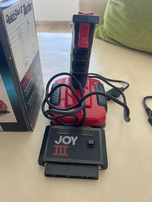 Joystick QuickShot II Turbo (SVI) – Com Caixa Original – Retro Gaming