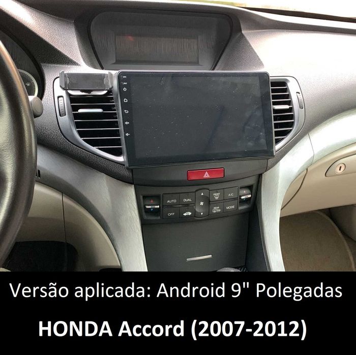 (NOVO) Rádio 2DIN • HONDA Accord • (2002 a 2012) • Android [4+64GB]