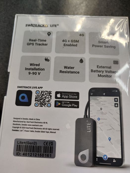 W2//SweTrack/ Lite Plus  Lokalizator 4G/Nowy