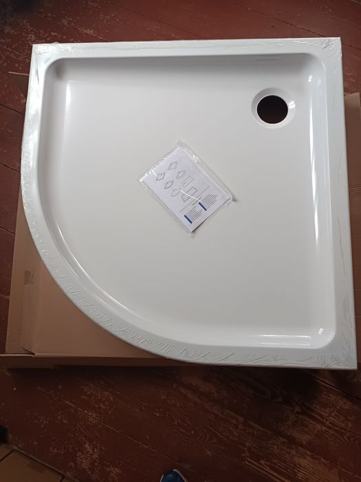 Brodzik półokrągły 90x90