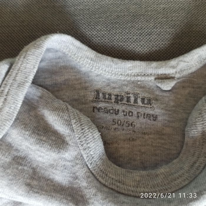 Body niemowlęce 2 sztuki - Lupilu r. 50/56