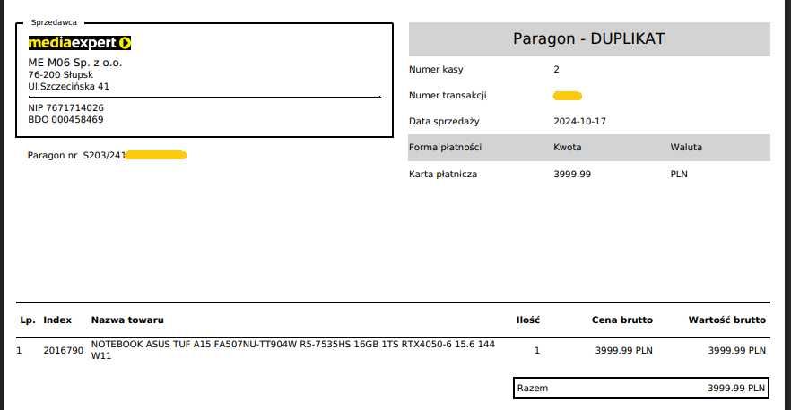 ASUS TUF A15 | Ryzen 5 | RTX 4050 | 16GB | 500GB SSD | Warrant 10.2026