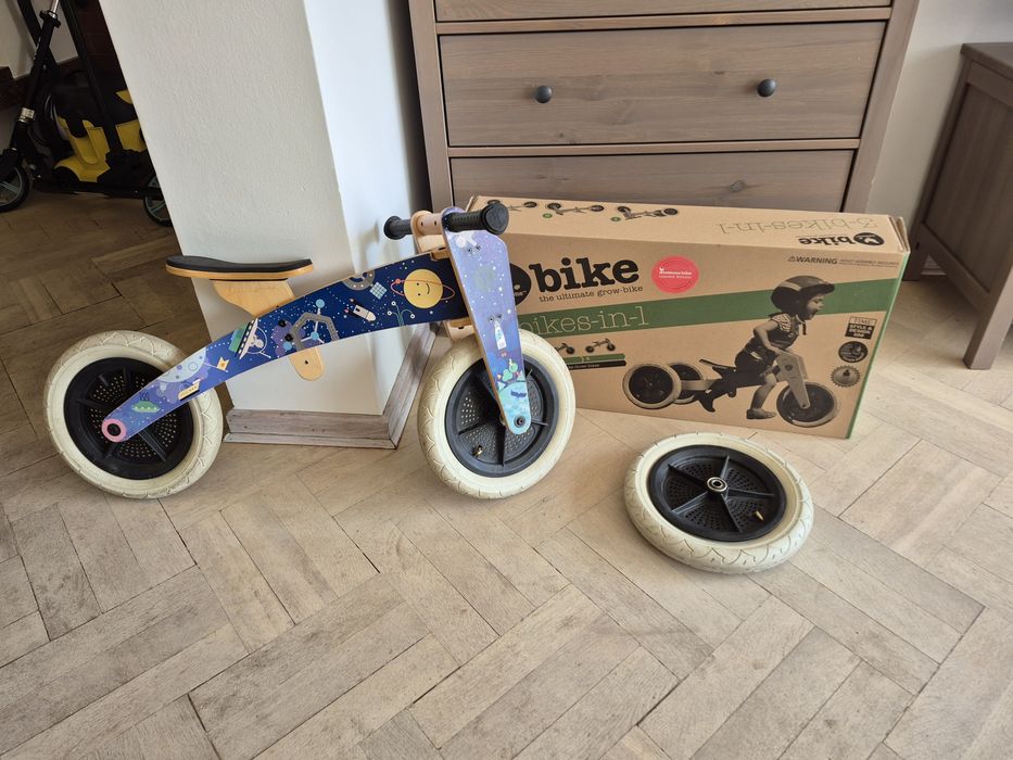 Rowerek 3 w 1 wishbone space