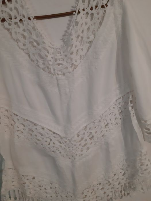 Bluzka biała kor