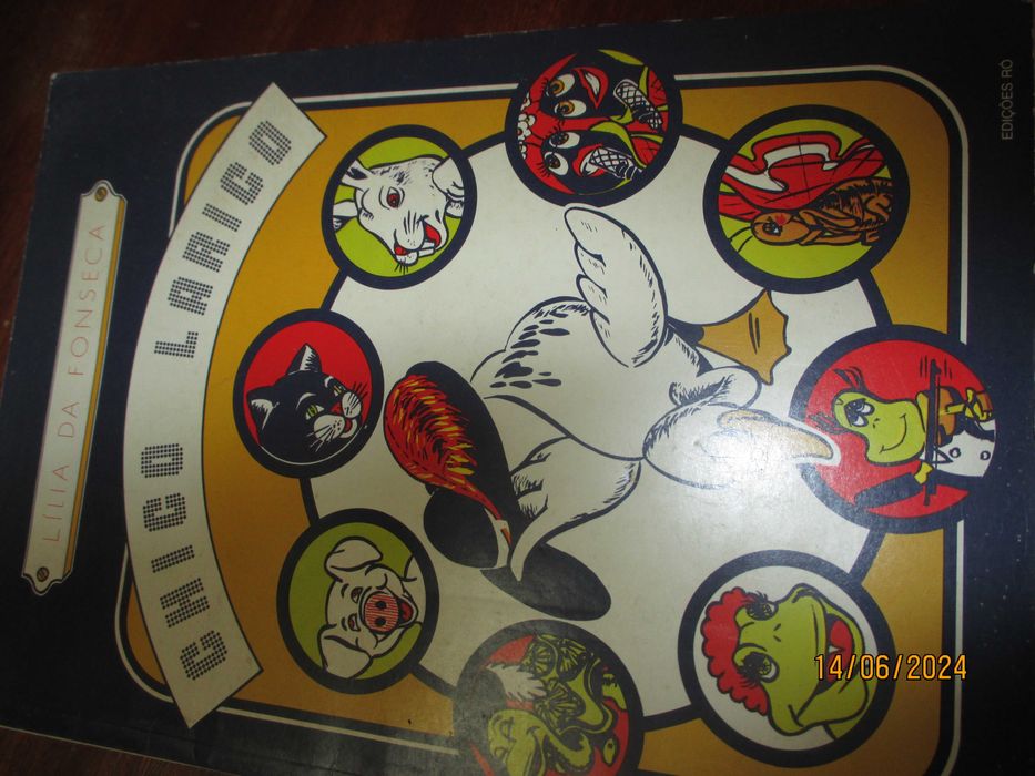 Livro antigo para crianças - Chico Larico