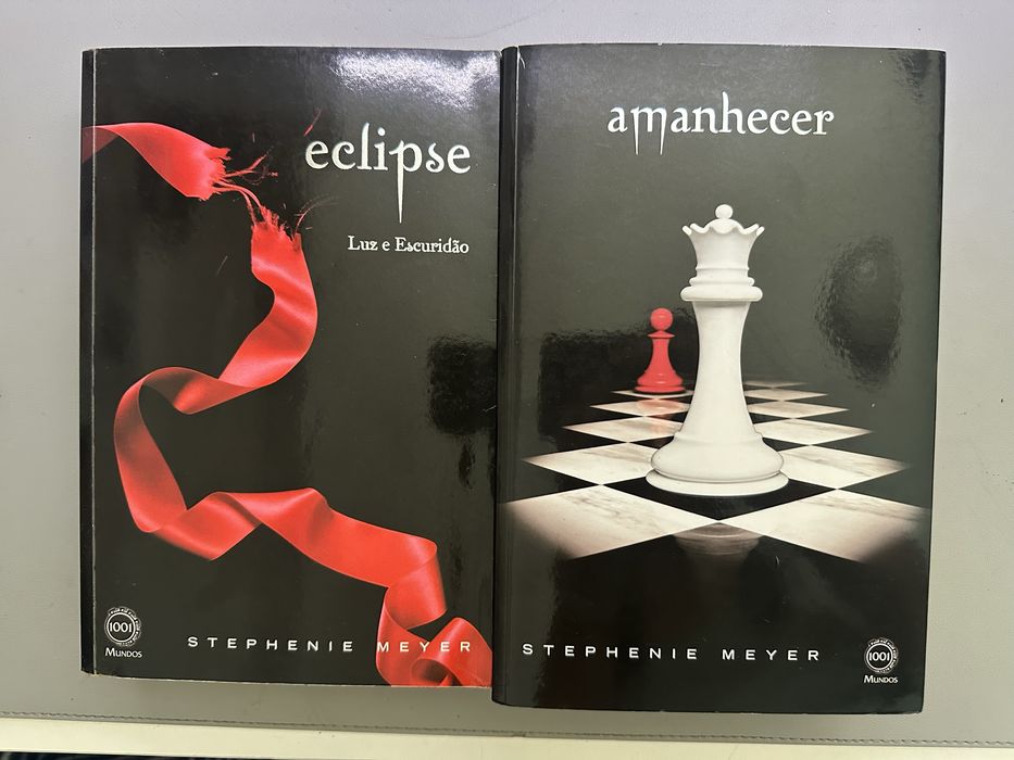 Livros Stephenie Meyer - Crepusculo, Lua Nova, Eclipse, Amanhecer