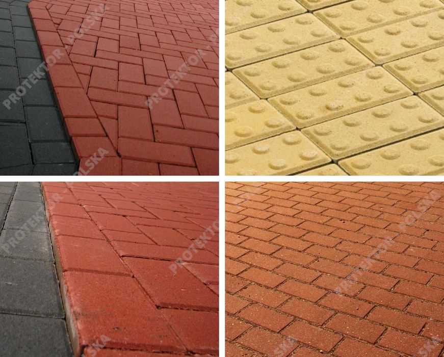 kostka brukowa HOLLAND prostokąt parking podjazd techniczna tetris