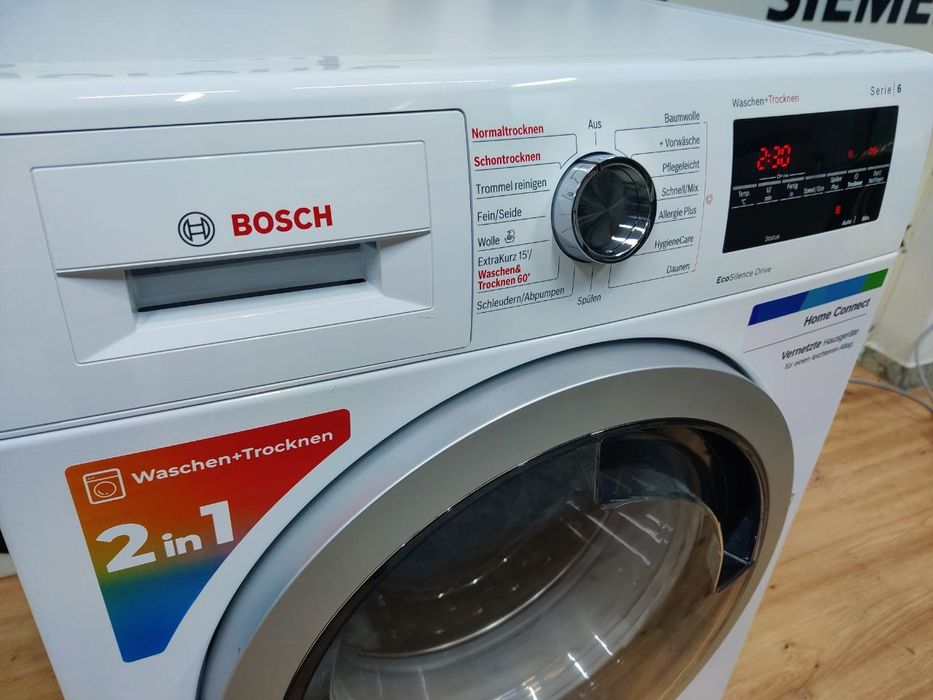 Прально-сушильна машина BOSCH™ SERIE 6.