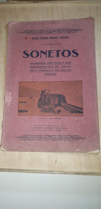 Sonetos -  Antonio Feliciano Rodrigues (Castilho) | 1916
