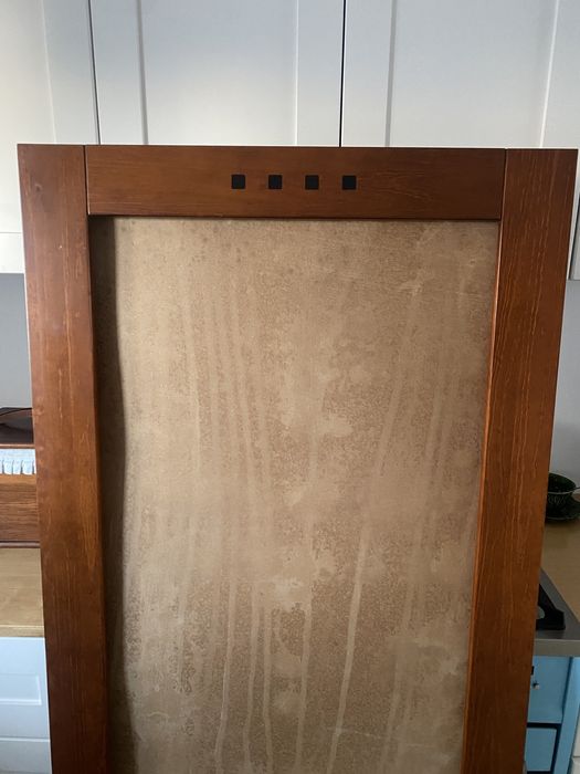 Moldura de Espelho em Mogno