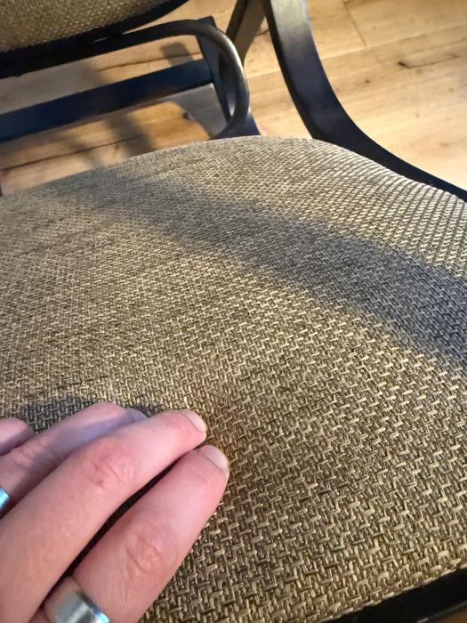 Fotel bujany gięty nowa tapicerka