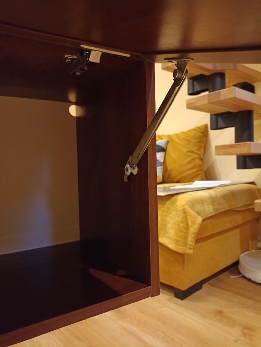 Szafka nadstawka lub wisząca, wenge + olcha, 80