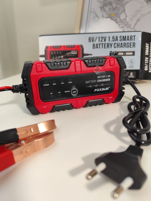 Carregador de Bateria Inteligente