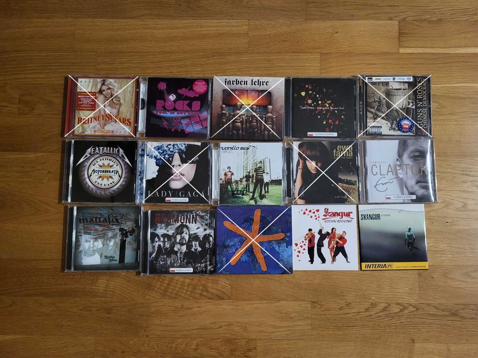 Płyty CD z muzyką - 9 sztuk