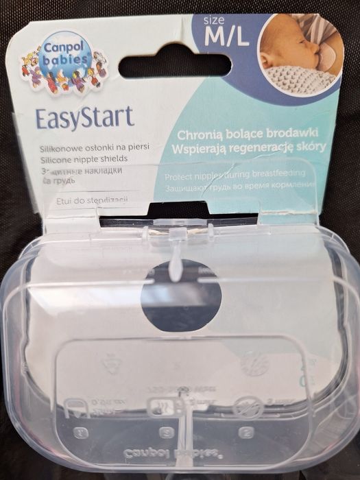 Силіконові накладки 2шт розмір L