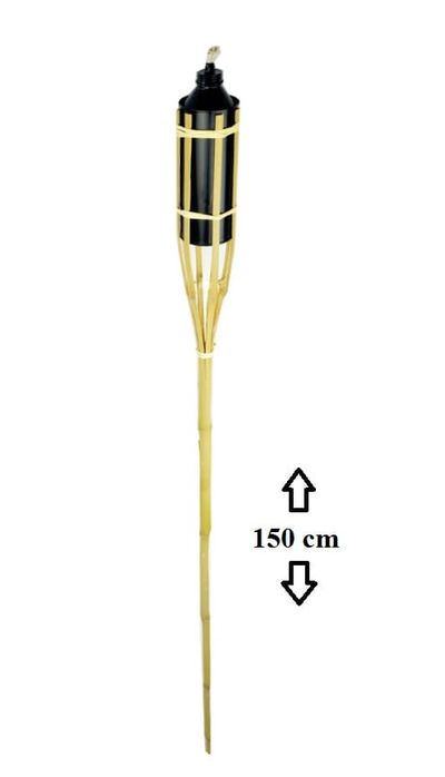 Pochodnia Bambusowa 150 cm  X 10 szt