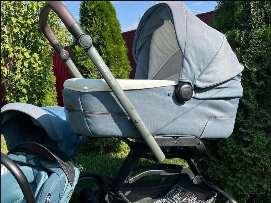 Коляска модульної системи 4 в 1 lnglesina QUAD Ascoti Green