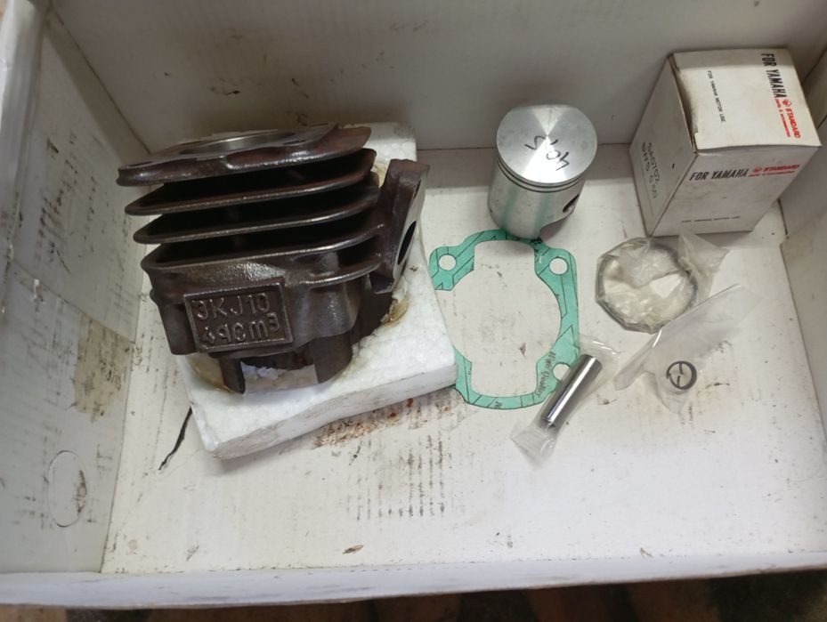 Cilindro mais pistão Aprilia rally 50cc