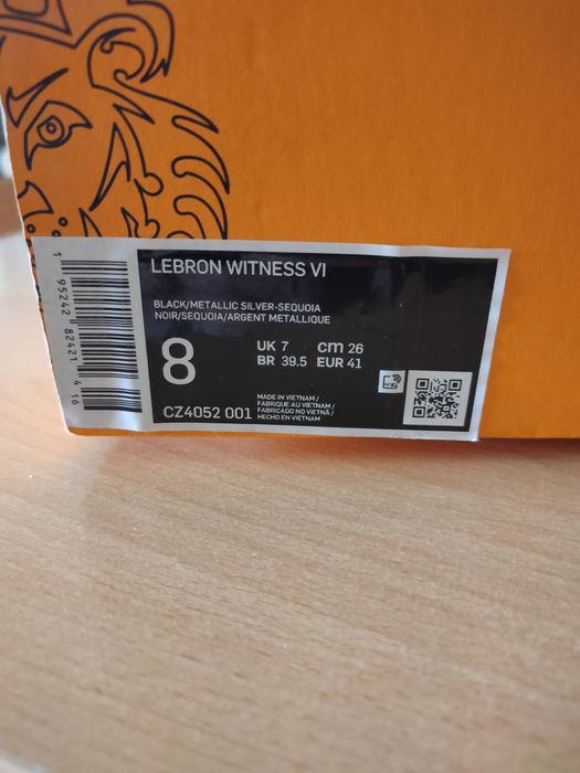 Tennis basketball LeBron wWitness VI