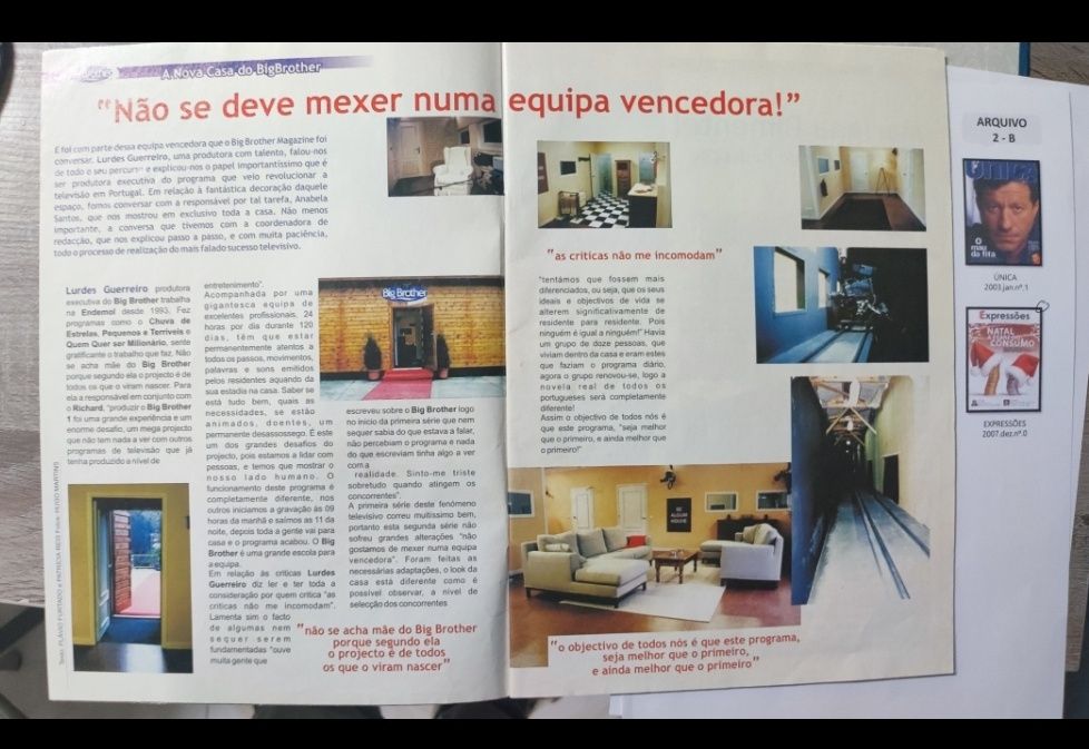 Revista BIG BROTHER oficial. N.1
