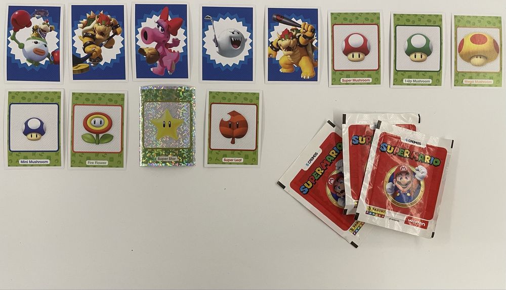 Cromos Super Mario Worten