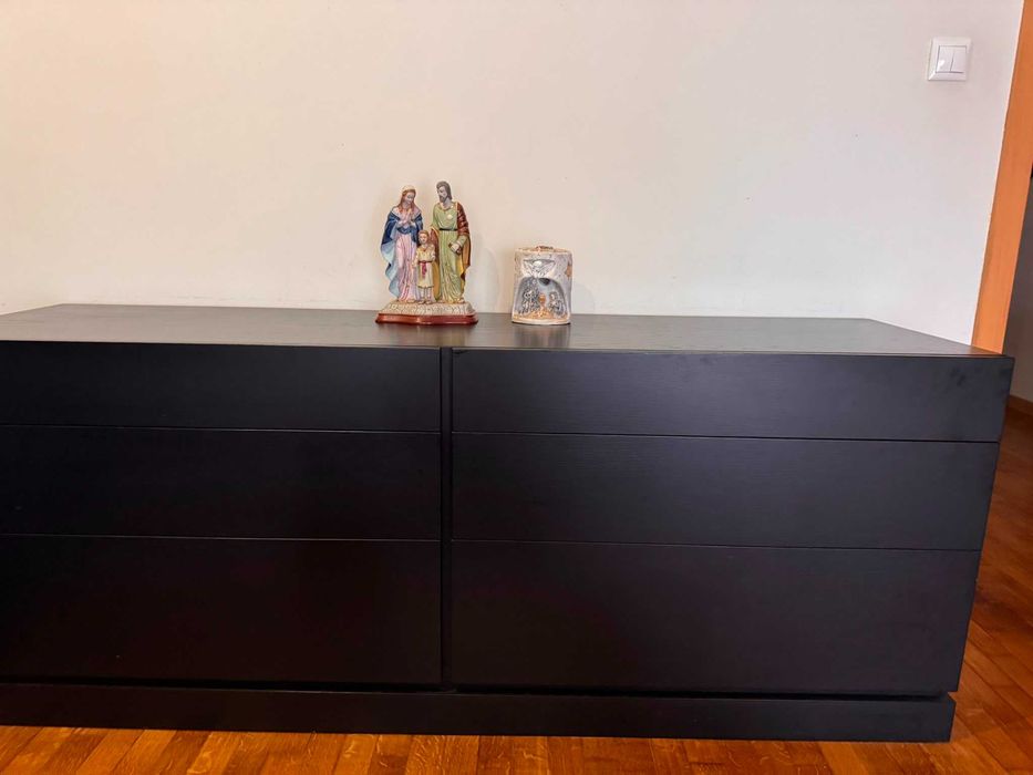 Quarto completo madeira maciça wengué