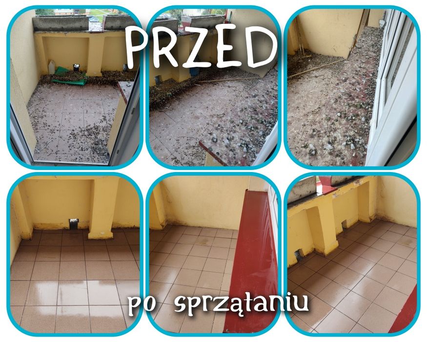 Sprzątanie mieszkań, domów i biur