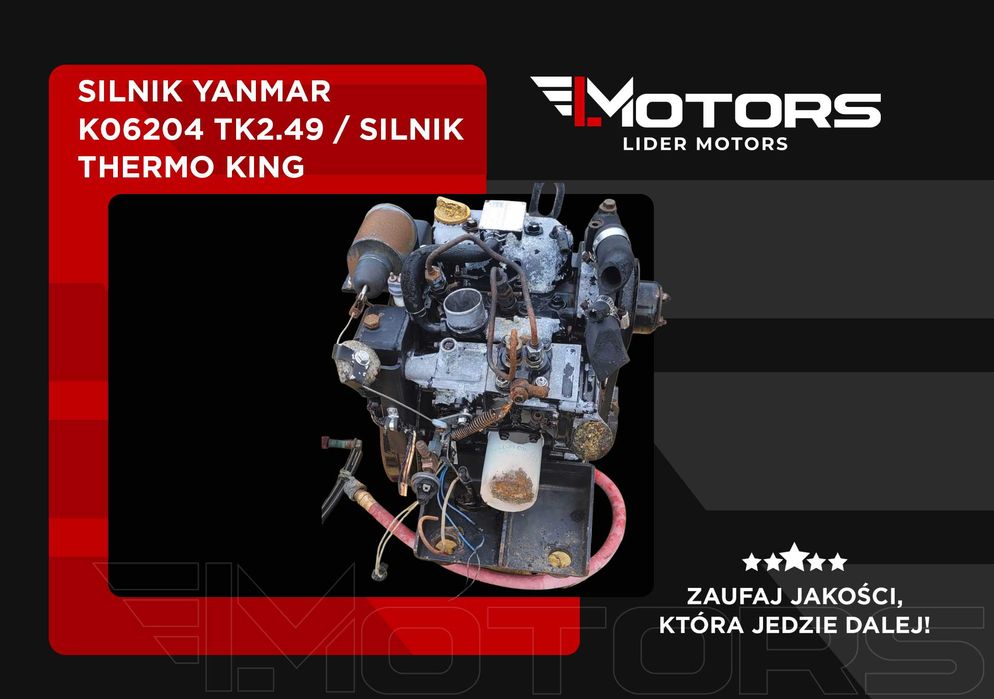 Silnik Yanmar TK2.49 / Thermo King - na części