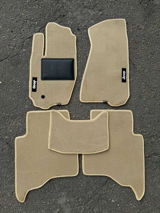 Коврики ворсові текстильні Jeep Grand Cherokee 04- Нові Знижка!