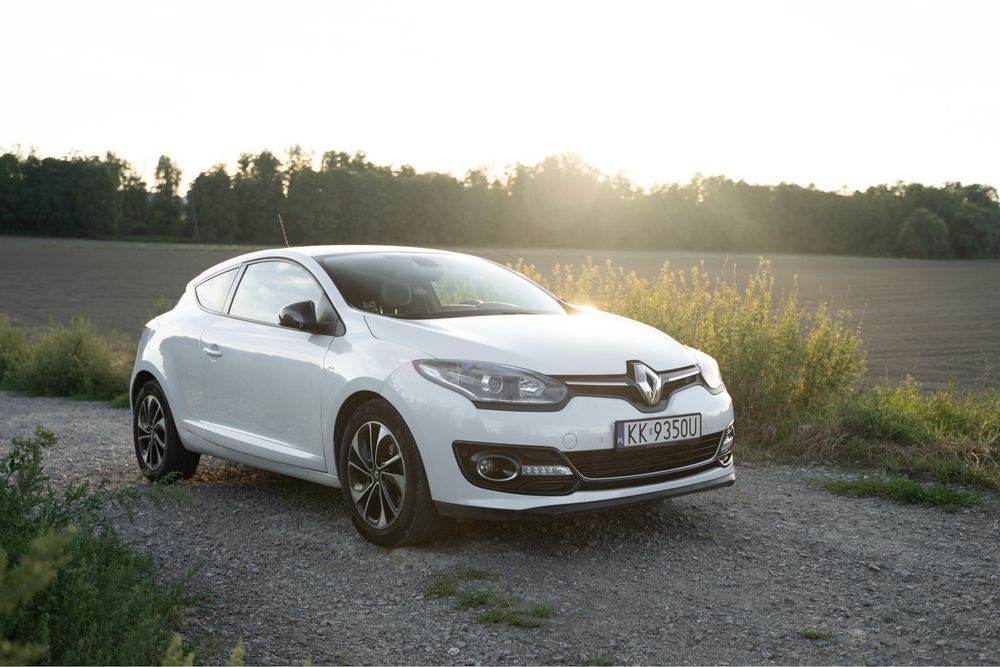 Piękne Renault Megane 3 coupe 2014 wersja bose PO DUŻYM SERWISIE