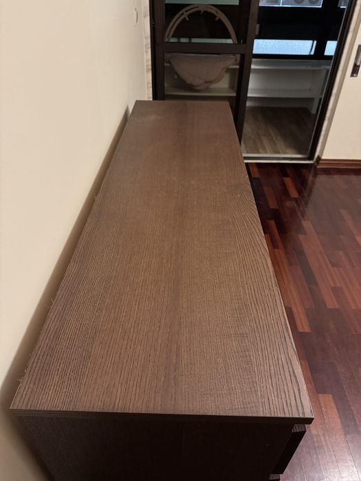 Cómoda MALM IKEA 6 gavetas, castanho