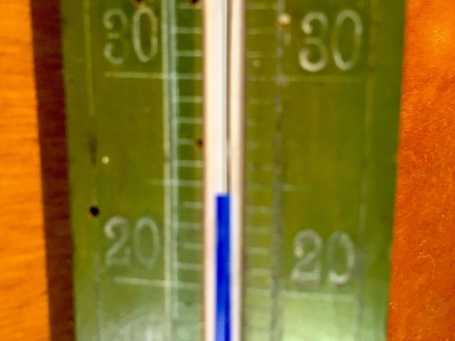 TERMÓMETRO ANTIGO - a funcionar - 30 cm/s