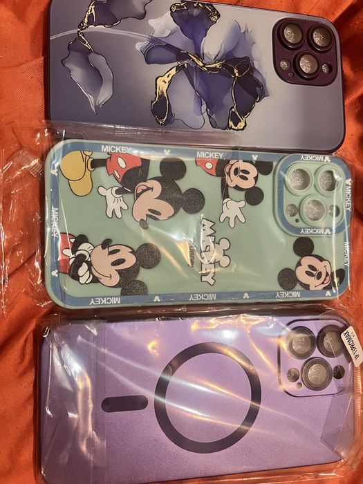 Сім нових чохли (Китай)за всі 200 гривень.Для 13 про макс.