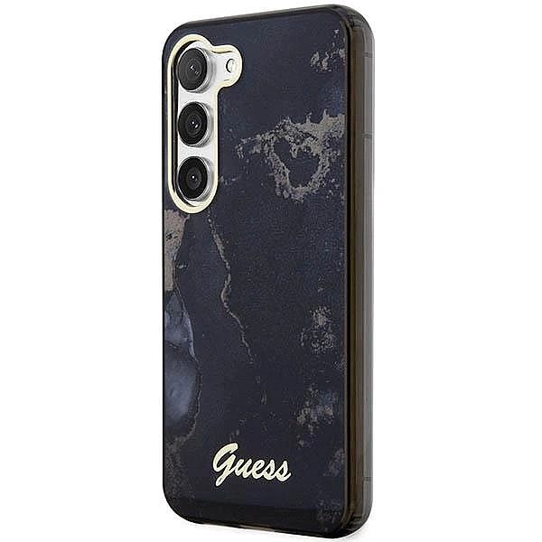 Etui Guess Golden Marble Collection S23 - czarne
