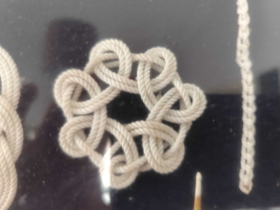 Quadros de nós maritímos artesanais