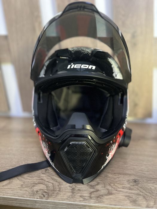 Шлем Icon AIRFLITE stim Rosso