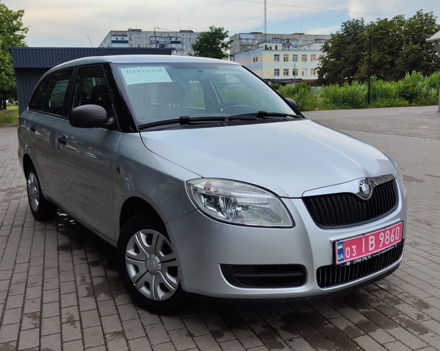 Skoda Fabia 1.4 Газ/Бенз. 2009р. Гарний стан. Свіжопригнаний.