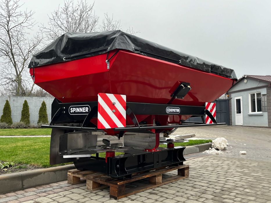 Розкидач добрив 1000 кг Лійка Разбрасыватель удобрений 1 тонна нерж